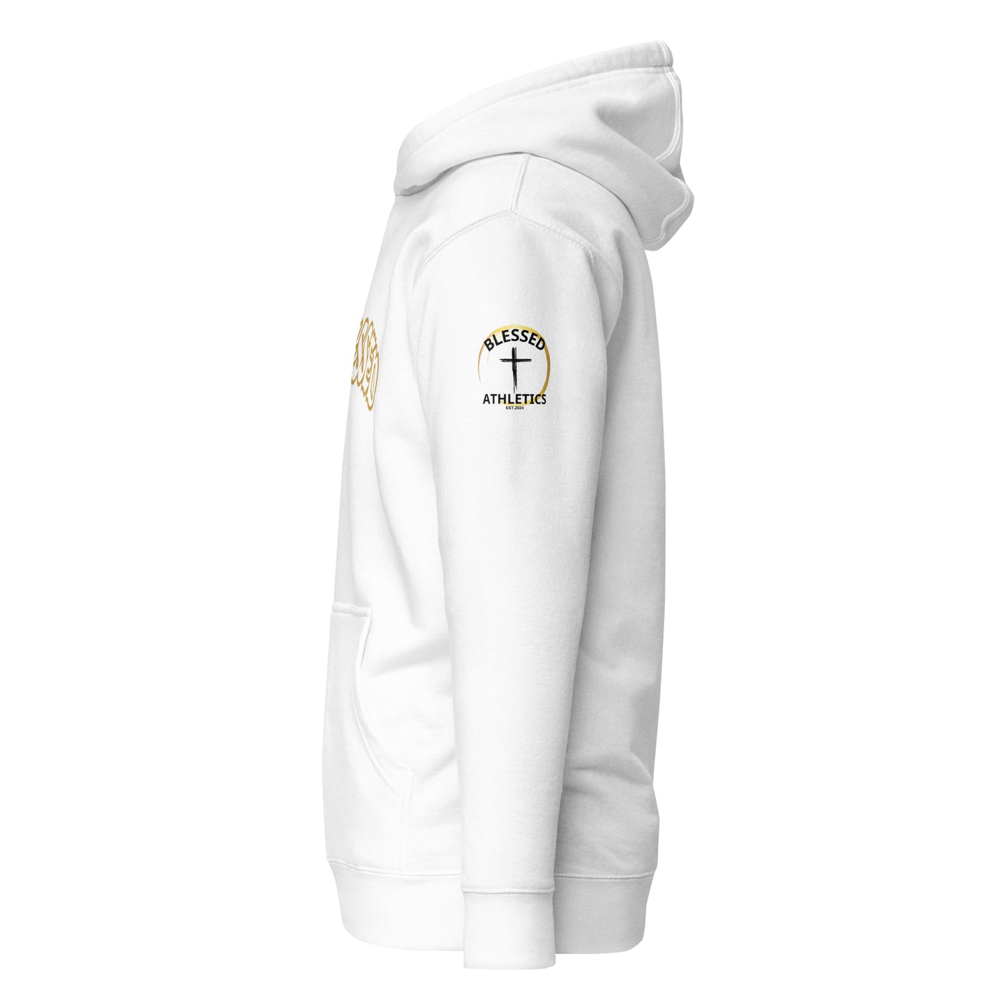 BLESSED Hoodie White
