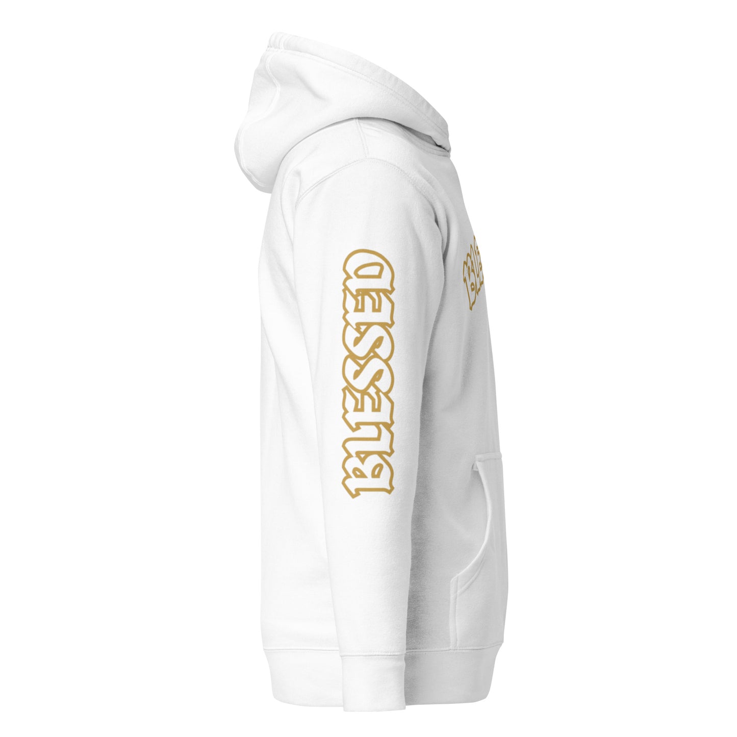 BLESSED Hoodie White