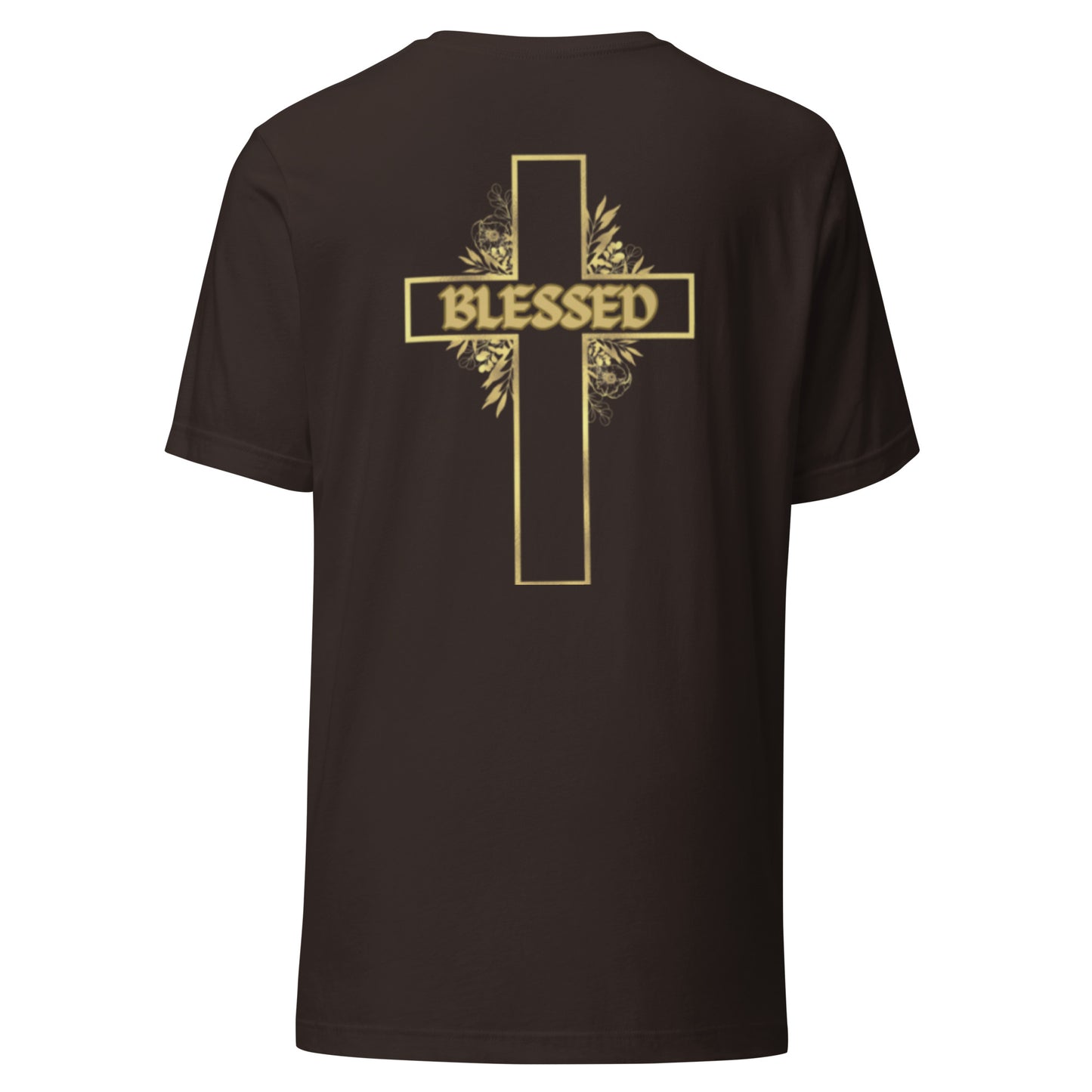BLESSED Cross T-Shirt Multi Colors